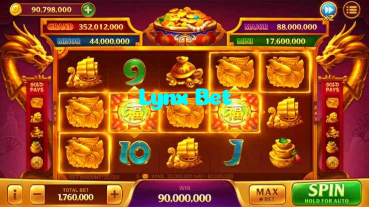 Lynx Bet casino presented on mobile device in Pakistan with slots and live games